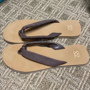 Ermenegildo Zegna rubber flip flops